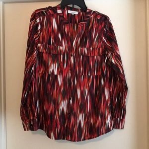 Calvin Klein Long Sleeve Button Down